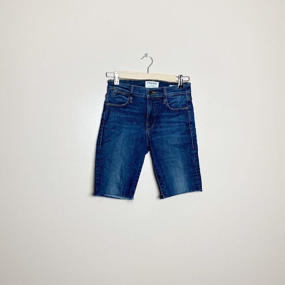 CLEARANCE! Frame Le High Skinny Cutoff Shorts Size 25 - Picture 1 of 4